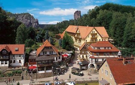 Отель Amselgrundschloesschen Курорт-Ратен Экстерьер фото